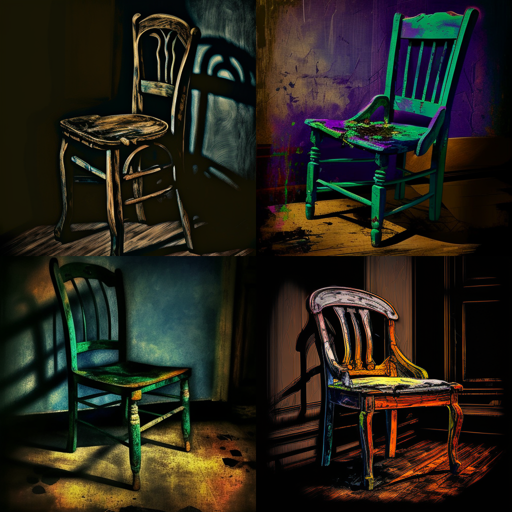 chairs, post-impressionism