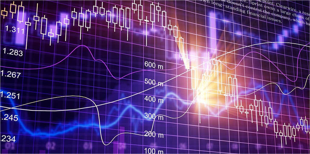 Graph stock market indicator financial forex trade. Forex trade indicator front stock market financial trade graph background. Forex and stock market education. Abstract financial indicator background