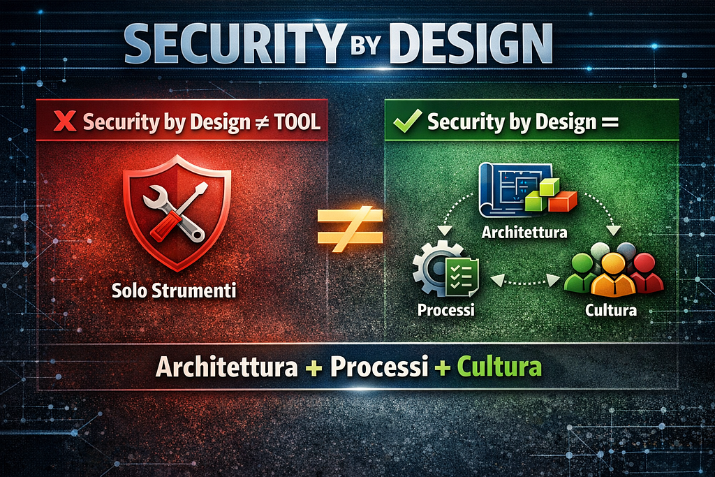 Sicurezza by Design: i 5 errori architetturali che continuiamo a pagare (caro)