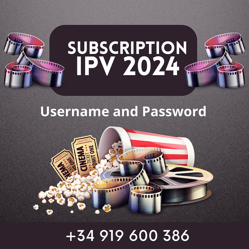 IPTV Smarters Subscription Username and Password 2024
