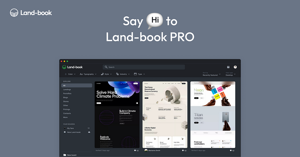 Introducing the new Land-book PRO