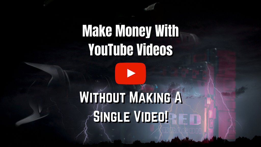 youtube videos to generate affiliate marketing sales without making videos