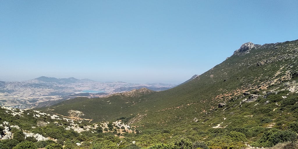 green mountain Fahs Lamhar, Tetouan Morocco