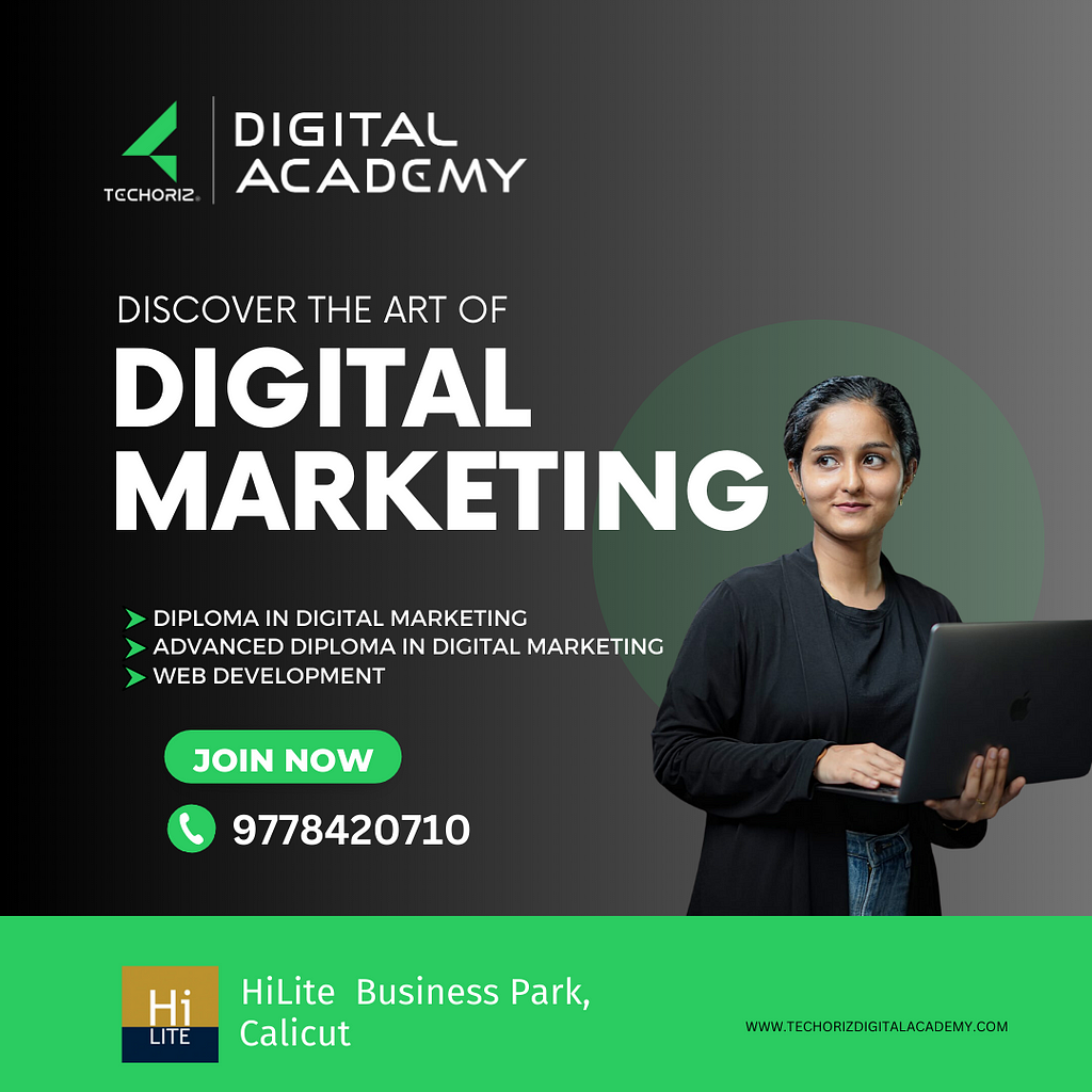 Techoriz Digital Marketing Academy is the Best Digital Marketing Academy in Calicut.Techoriz provides Best Digital Marketing Courses in Calicut.