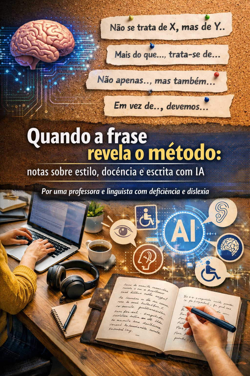 Notas sobre estilo, docência e escrita com IA