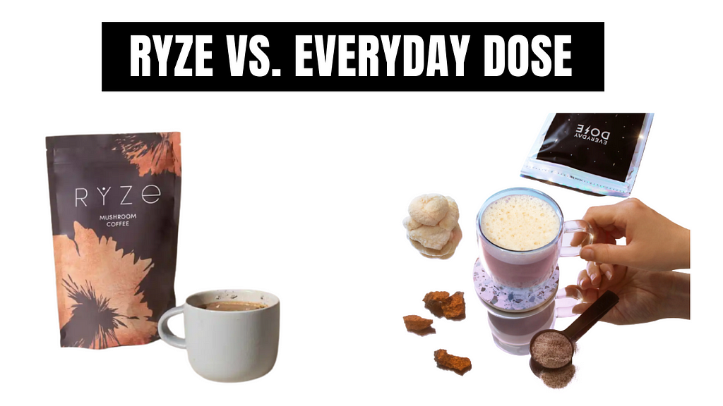 ryze vs everyday dose: a comprehensive mushroom coffee review