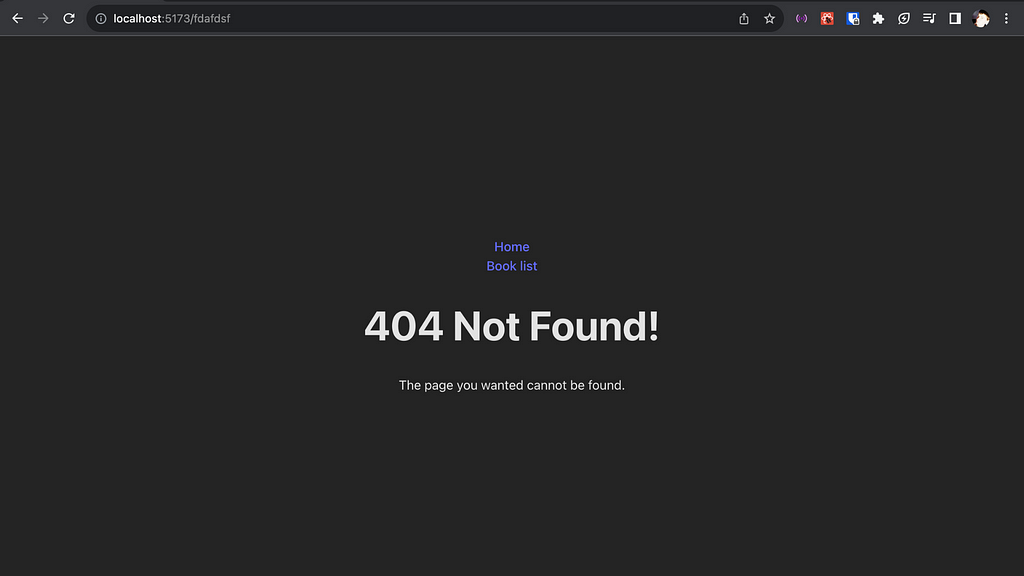 404 Page Not Found