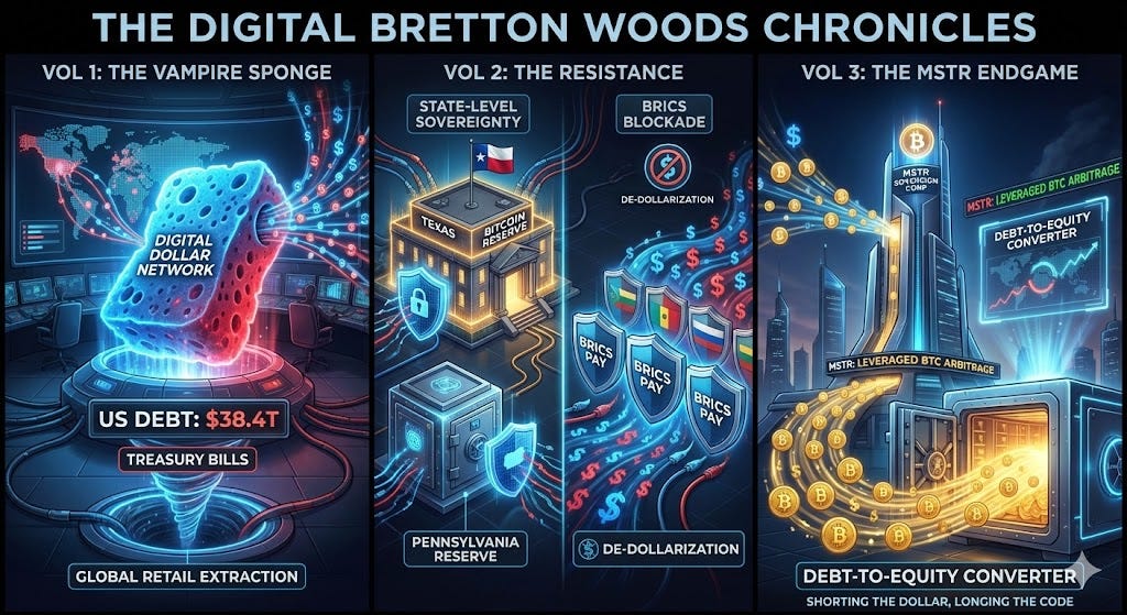 The Digital Bretton Woods: The Mathematical Inevitability of the Debt-Backed Dollar — Part 1 —…