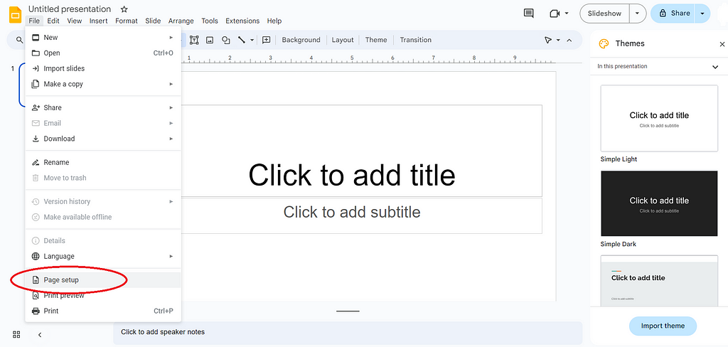 How to Create Vertical Slides in Google Slides