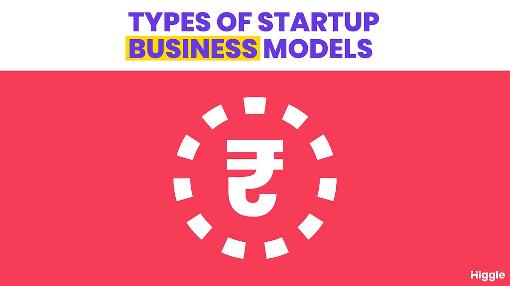 Types Of Startup Business Models.