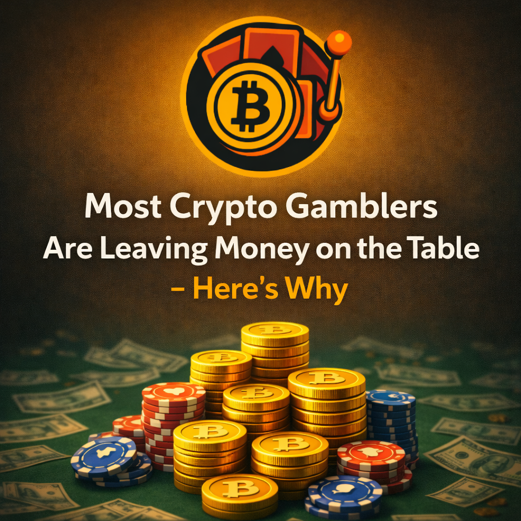 Most Crypto Gamblers Are Leaving Money on the Table — Here’s Why