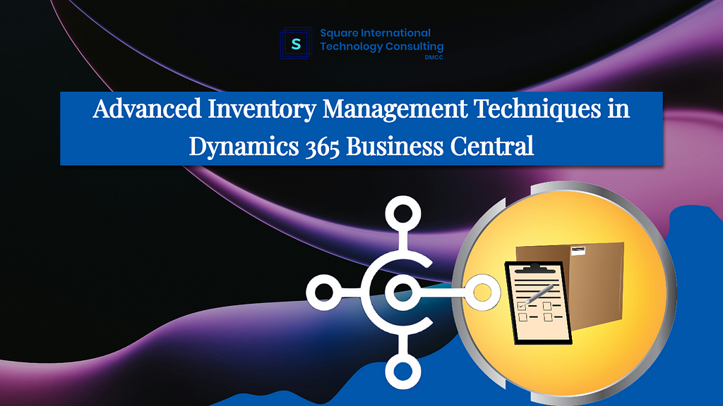 image represents inventory management techniques in Dynamics 365 business central