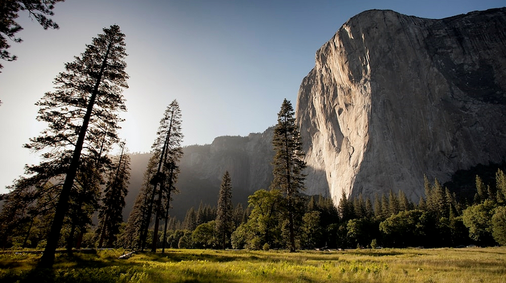 Outdoor scenery of mount Yosemite
