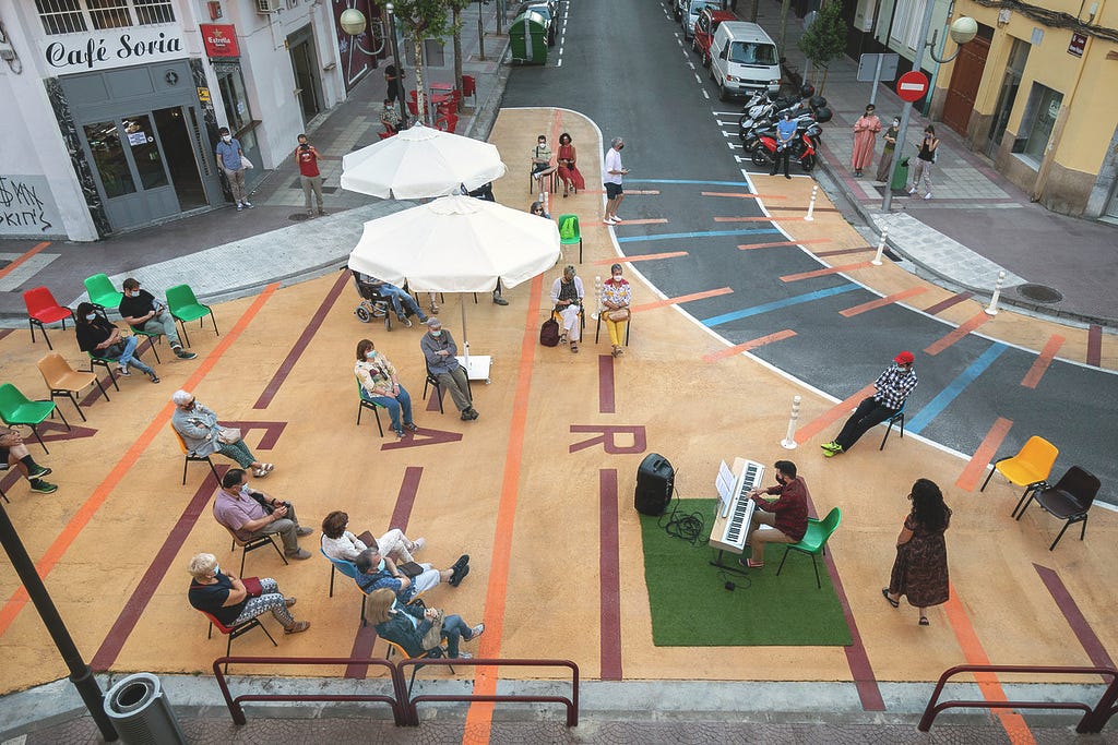 Open Streets implementation in Logroño, Spain