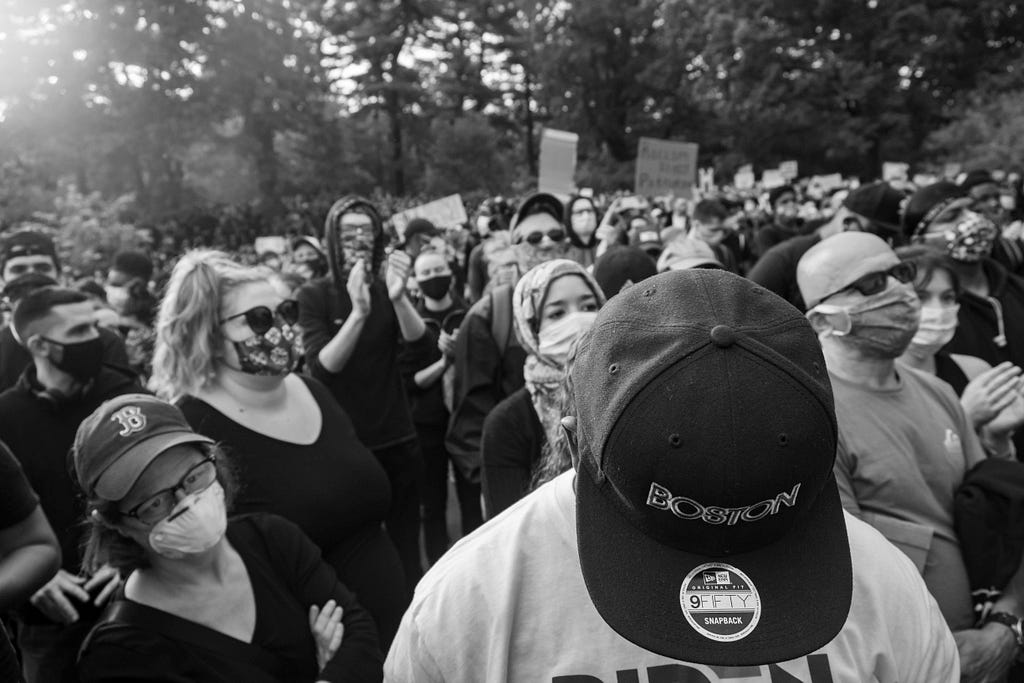 BLM Solidarity Rally — June 2 2020 | Franklin Park — Boston, MA | Photo credit: Jourdan Christopher