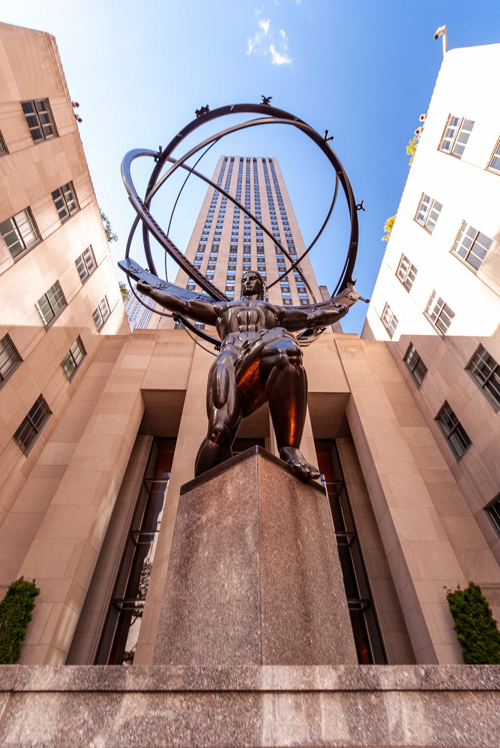 Pexels — David Vives — An Image of the Statue of Atlas in Rockefeller Center