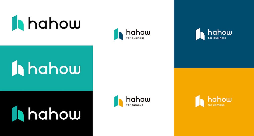 hahow logo design