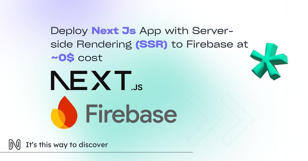 Deploy Next Js App with Server-side Rendering (SSR) to Firebase at ~0$ cost