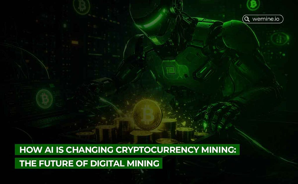 The future of digital mining, AI is changing cryptocurrency mining.