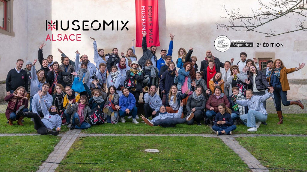 Toute l’équipe de Museomix Alsace 2022