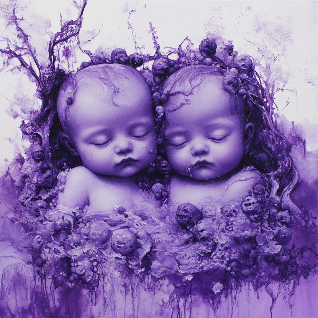 Red or Blue? America is Still Producing Purple Babies! From being left out in the cold of family separation!