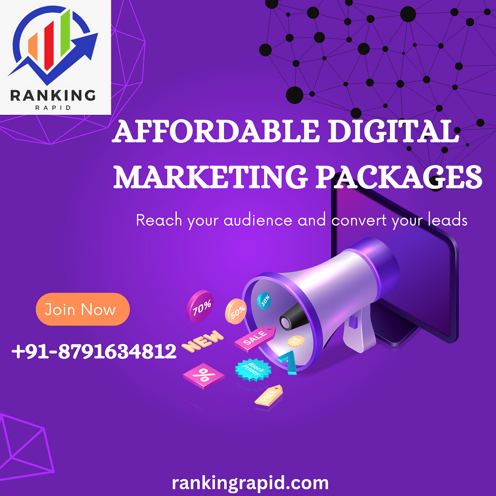 Affordable Digital marketing Packages