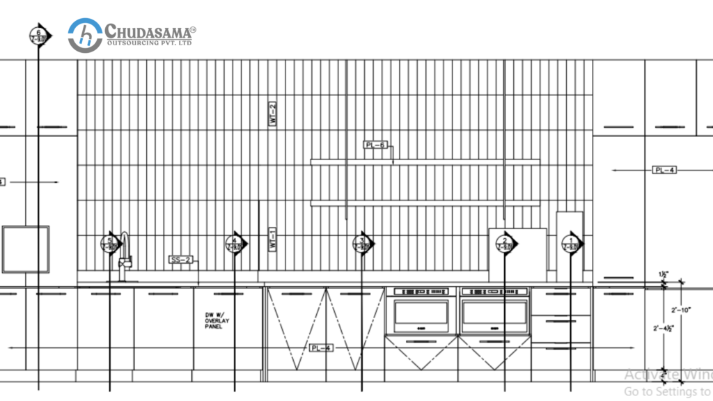Millwork Shop Drawings Services