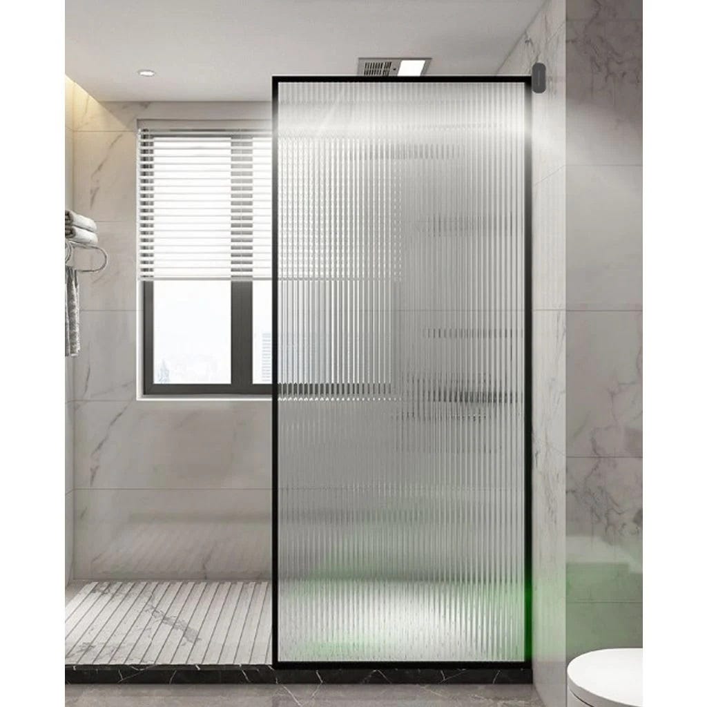 Modern Ideas for Your Bathroom with Fluted Glass Shower Doors