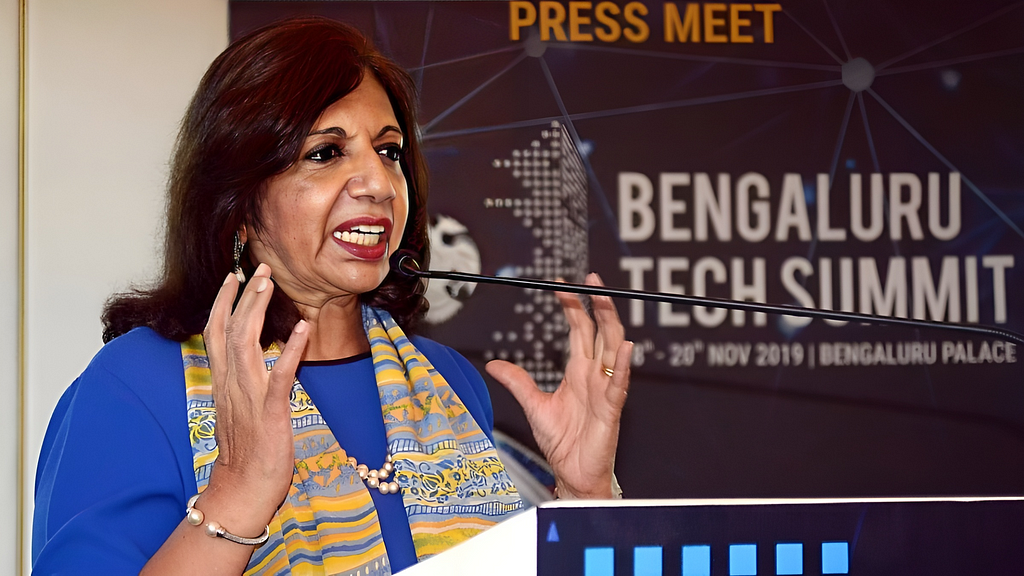 Kiran Mazumdar Shaw, a beacon among leadership speakers in India