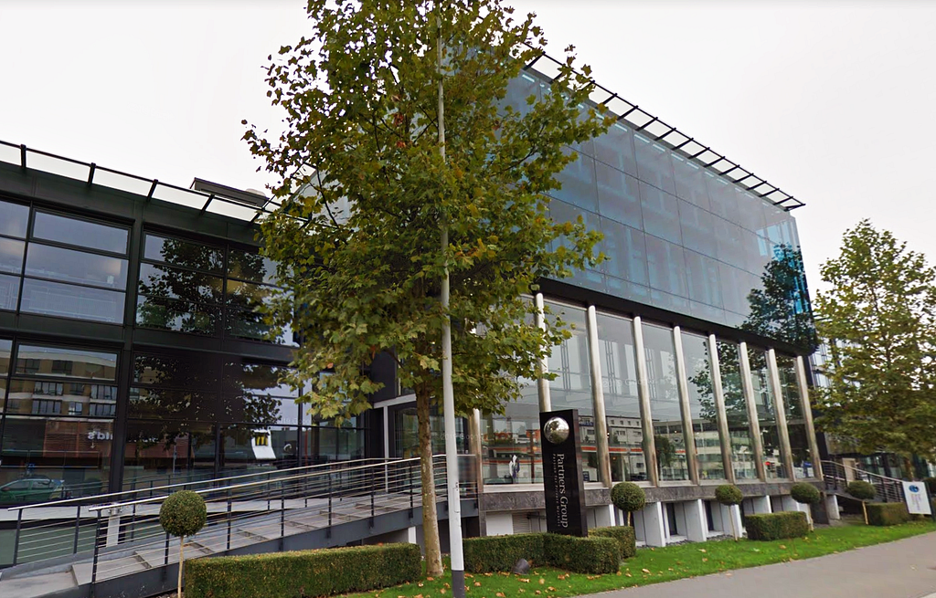 Partners Group Headquarters in Zug, Switzerland.