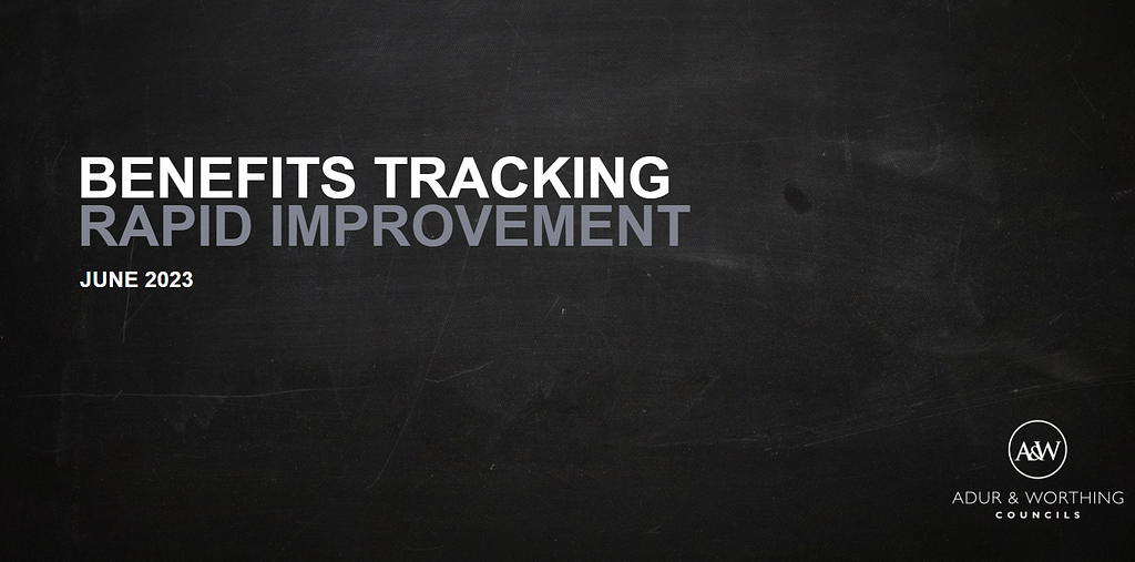 Benefits tracking presentation