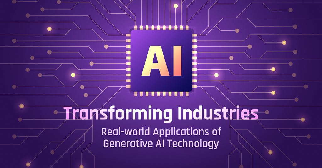 Real-World Applications of Generative AI Technology — Systango