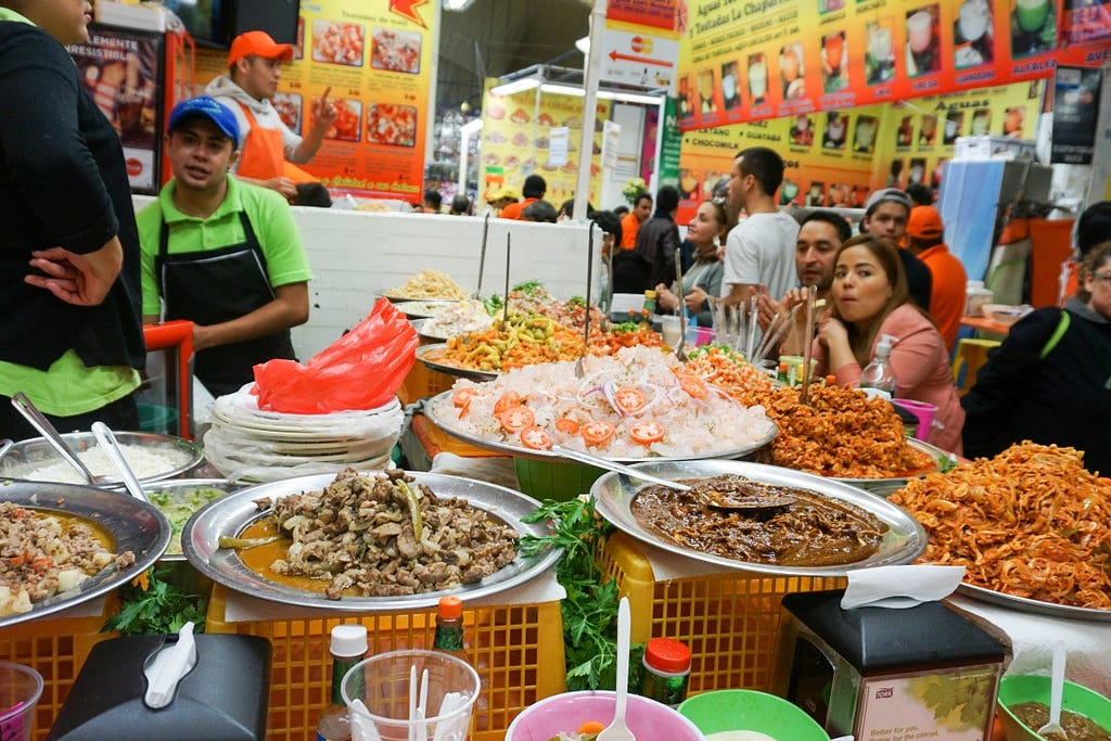 Coyoacan food market