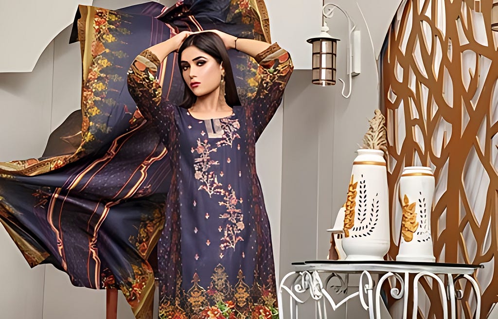 Lawn Collection For Women Online in pakistan