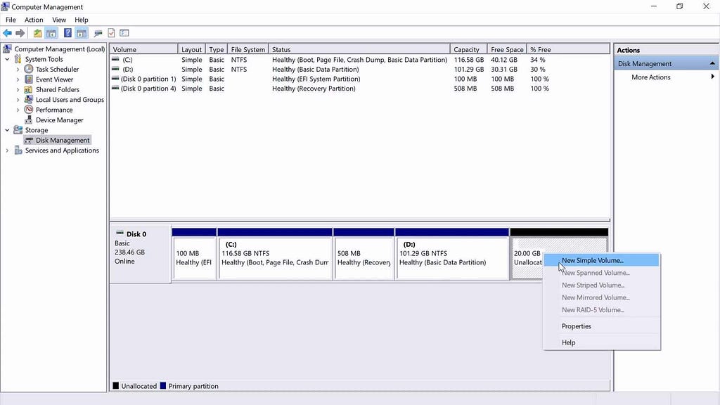 How to Partition a Hard Drive in Windows 10 and 11
