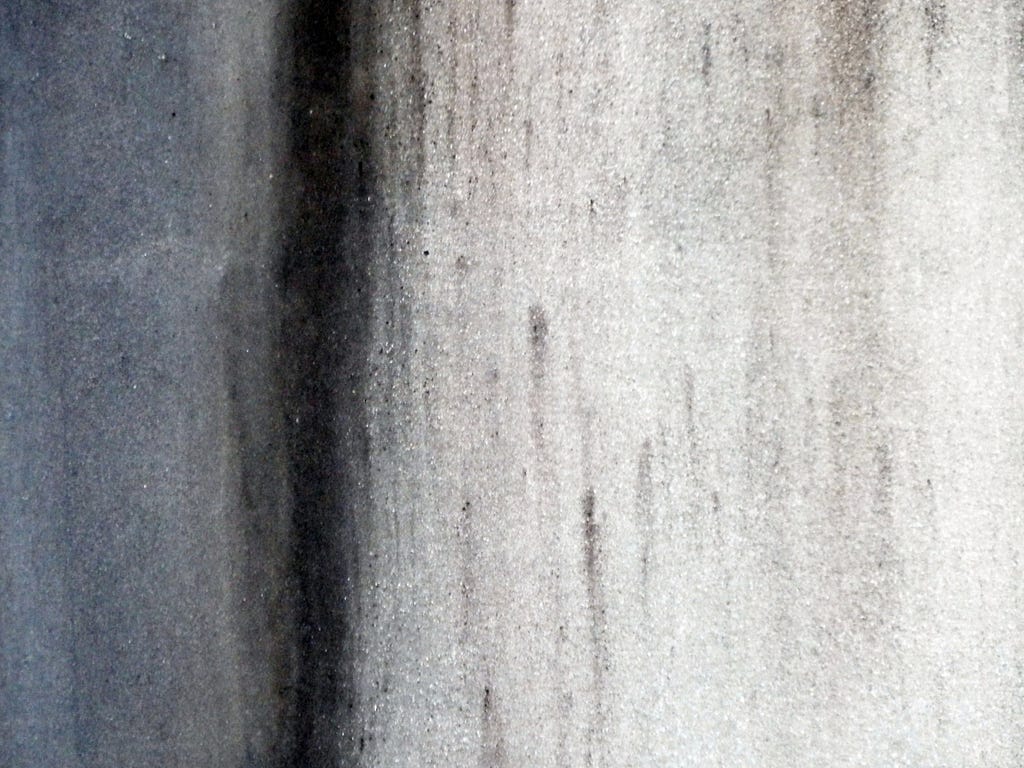 the surface of concrete
