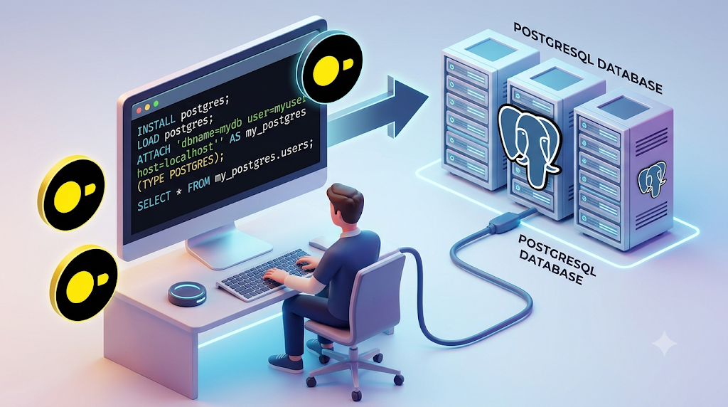 Analyzing Postgres Data Using DuckDB on Your Laptop