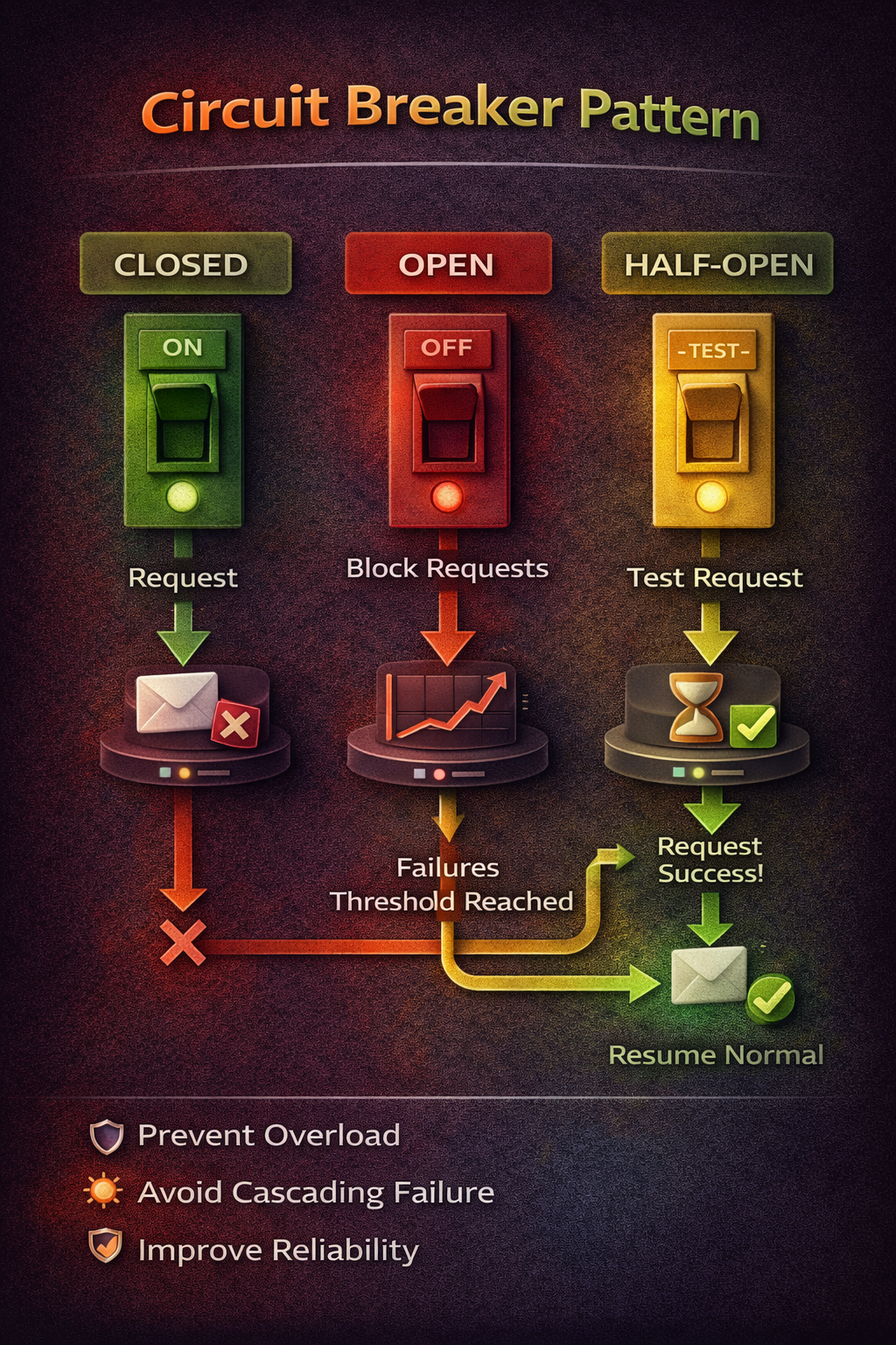 Circuit Breaker Pattern Explained (Prevent System Failures)