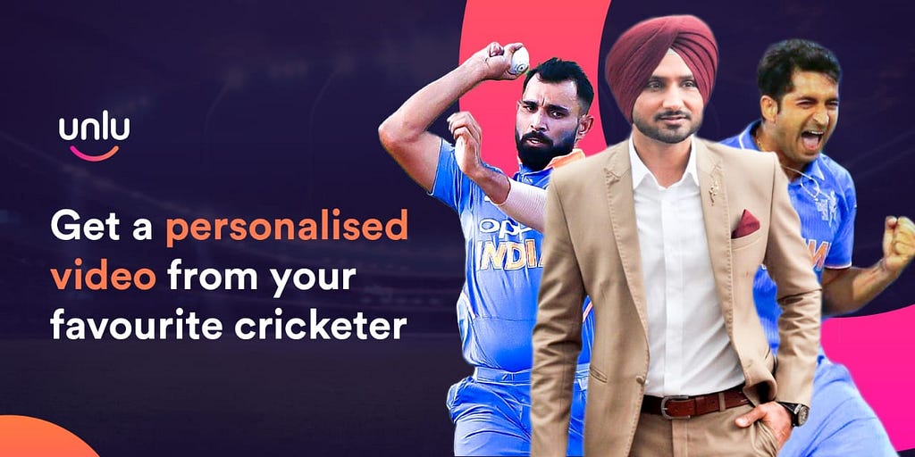 Get Personalized Video Messages From Cricketers