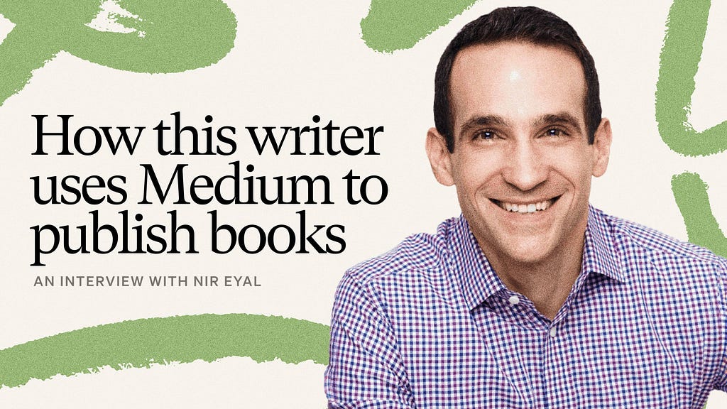 How this writer uses Medium to publish books