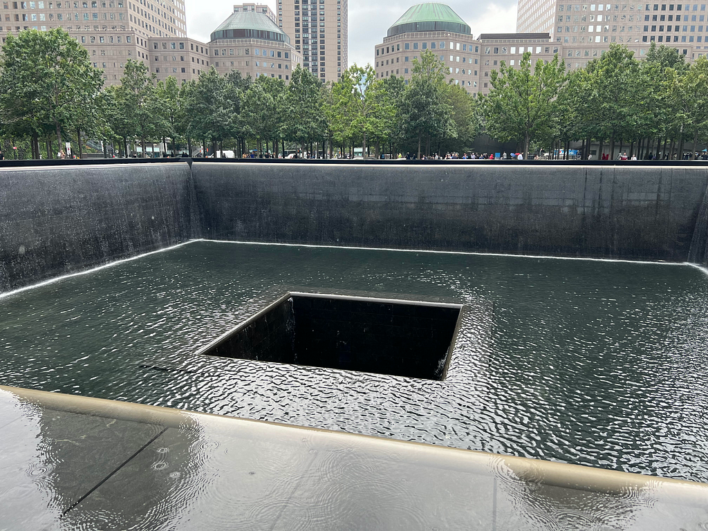 Photo of the 9/11 memorial from my recent trip. First time I’ve been back here in about 15 years.