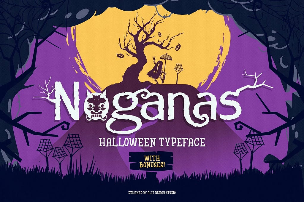 Noganas Halloween font