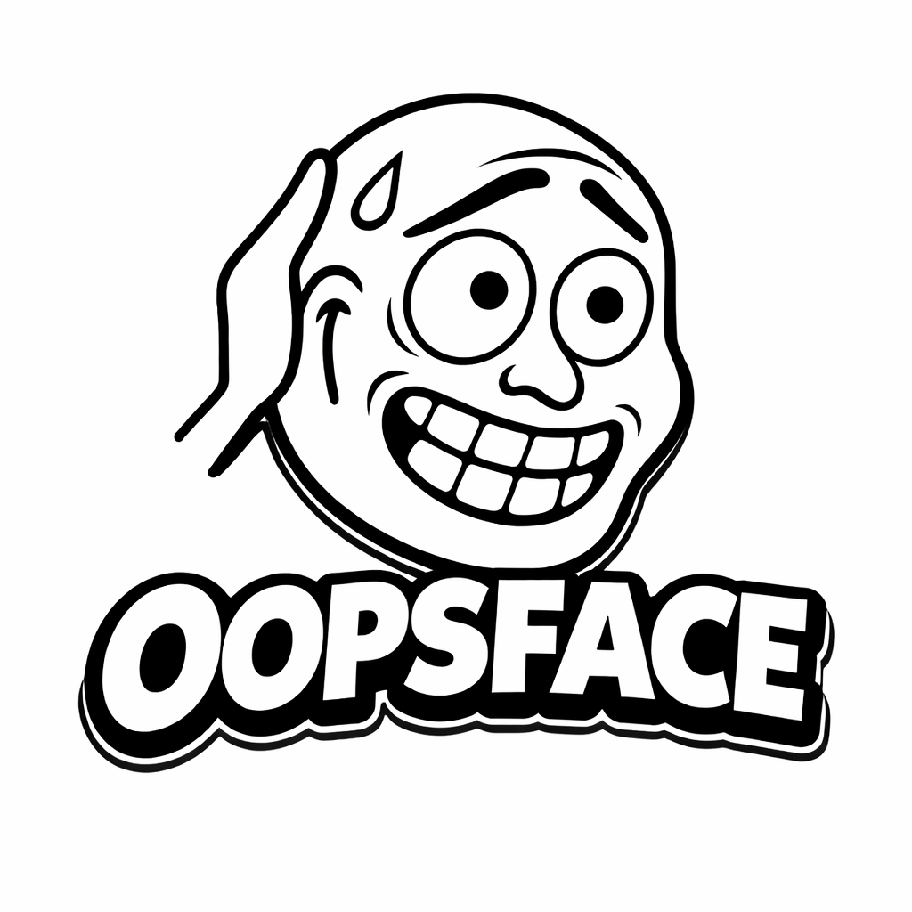 OOPSFACE: The Universal Face of Mistakes