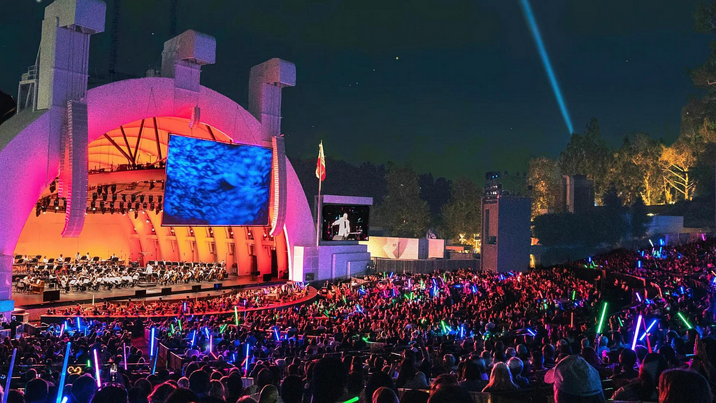 Movie Screening at the Hollywood Bowl