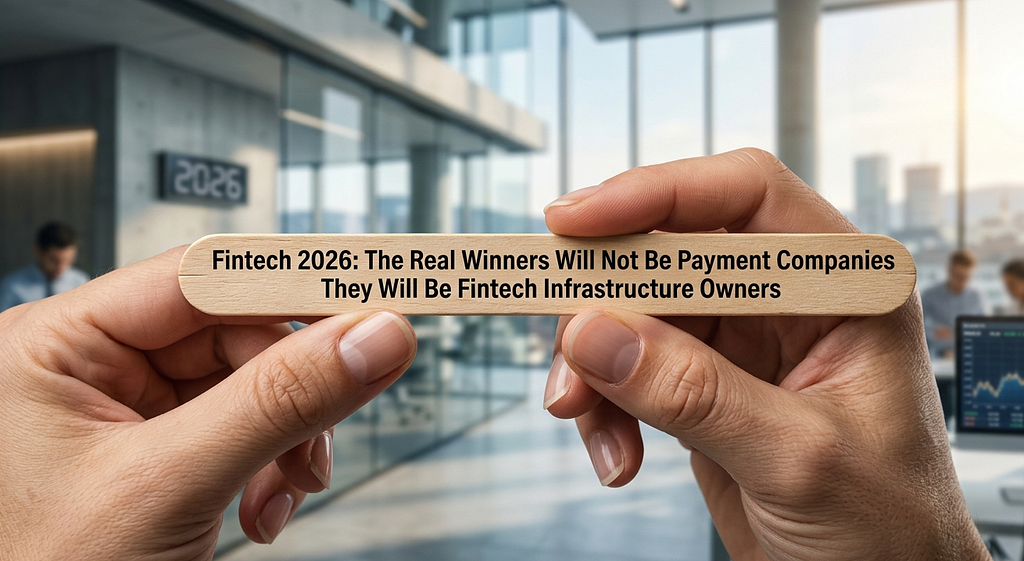 Fintech 2026: The Real Winners Will Not Be Payment Companies They Will Be Fintech Infrastructure…