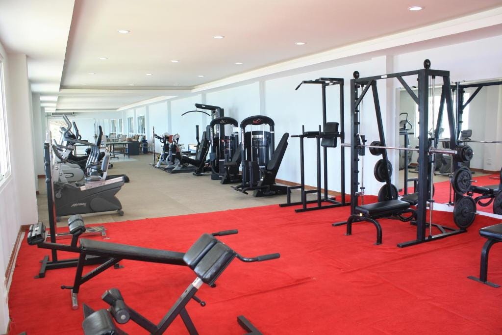 The Aiyapura Koh Chang Fitness Center at the Sports Complex.