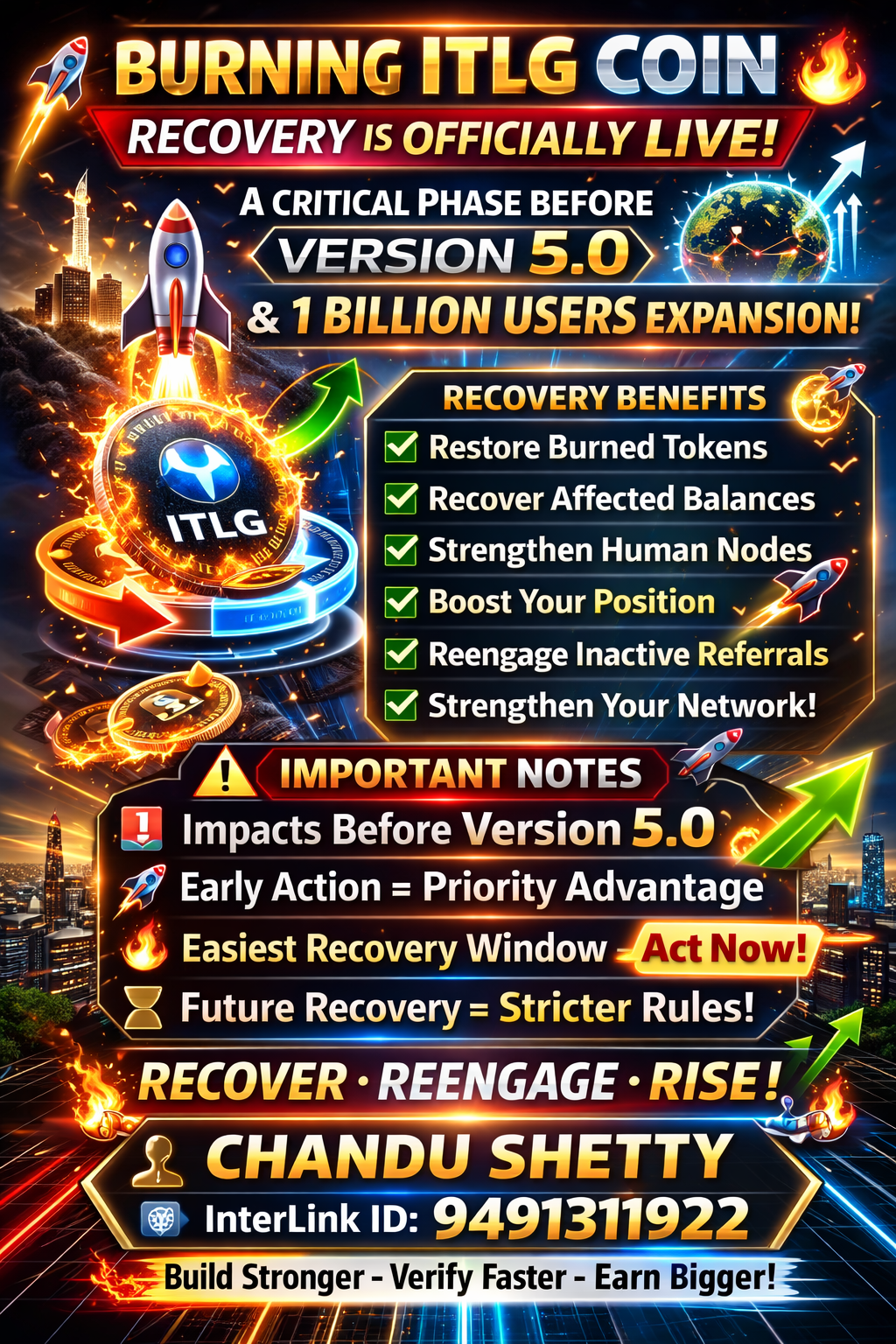  RECOVERY IS OFFICIALLY LIVE!