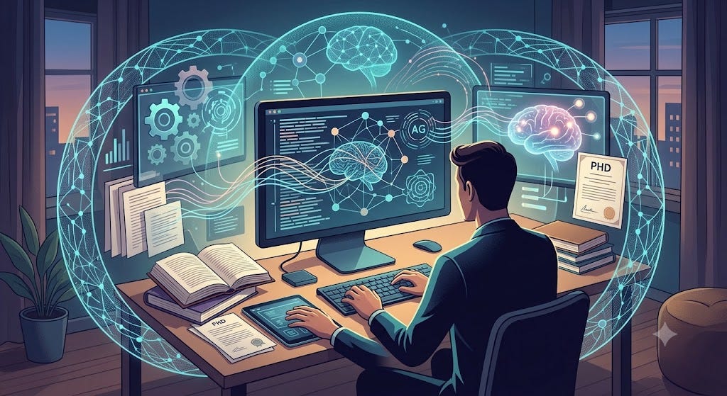 AI in the PhD Loop: How It Reshaped My Research Practice in NLP
