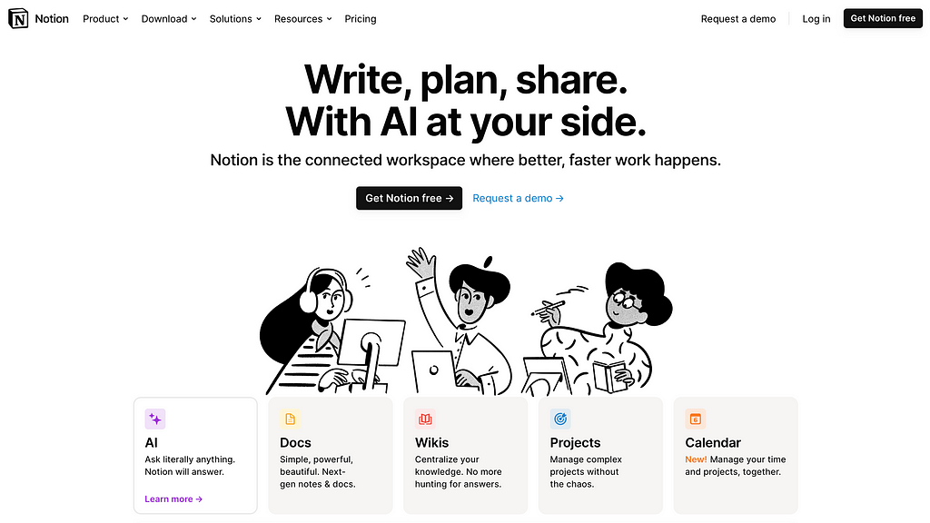 Notion Homepage