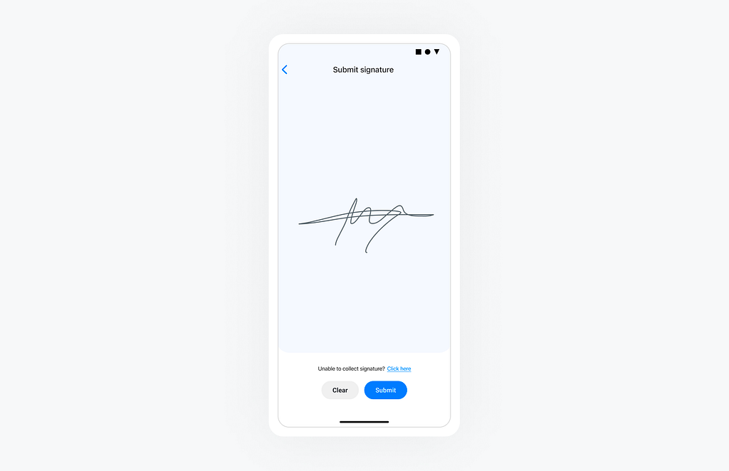 Signature app